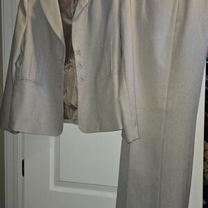 Tan Herringbone Suit